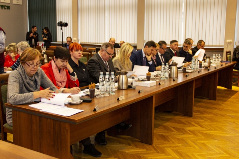 XIX Sesja Rady Miejskiej w Ustrzykach Dolnych